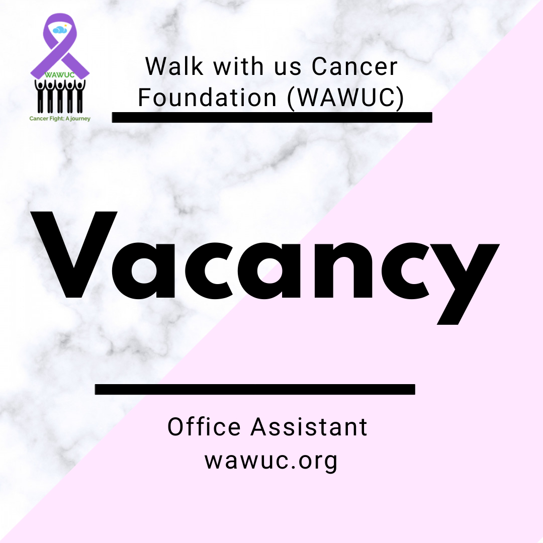 Read more about the article Vacancy: Office Assistant