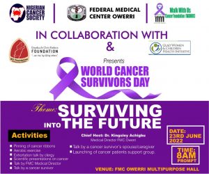 Read more about the article WAWUC Plans to hold 2022 World Cancer Survivors Day in Imo State